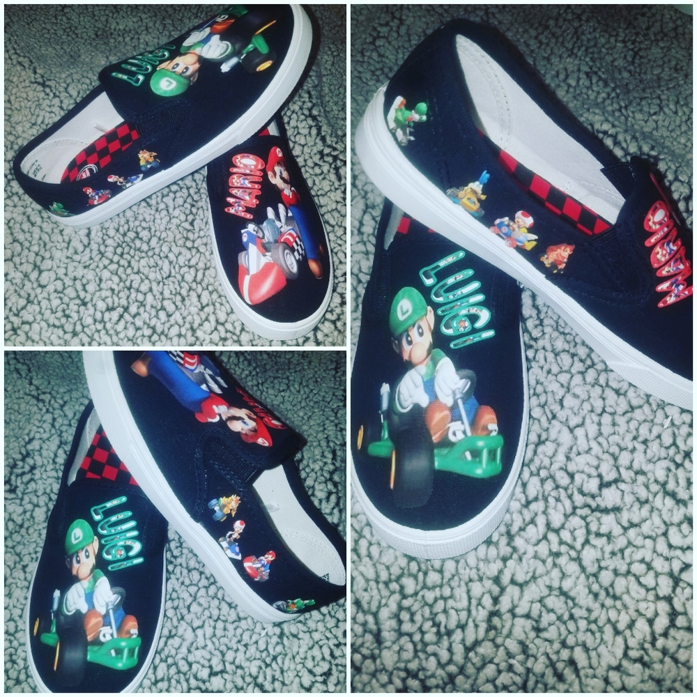 Mario and Luigi  shoes